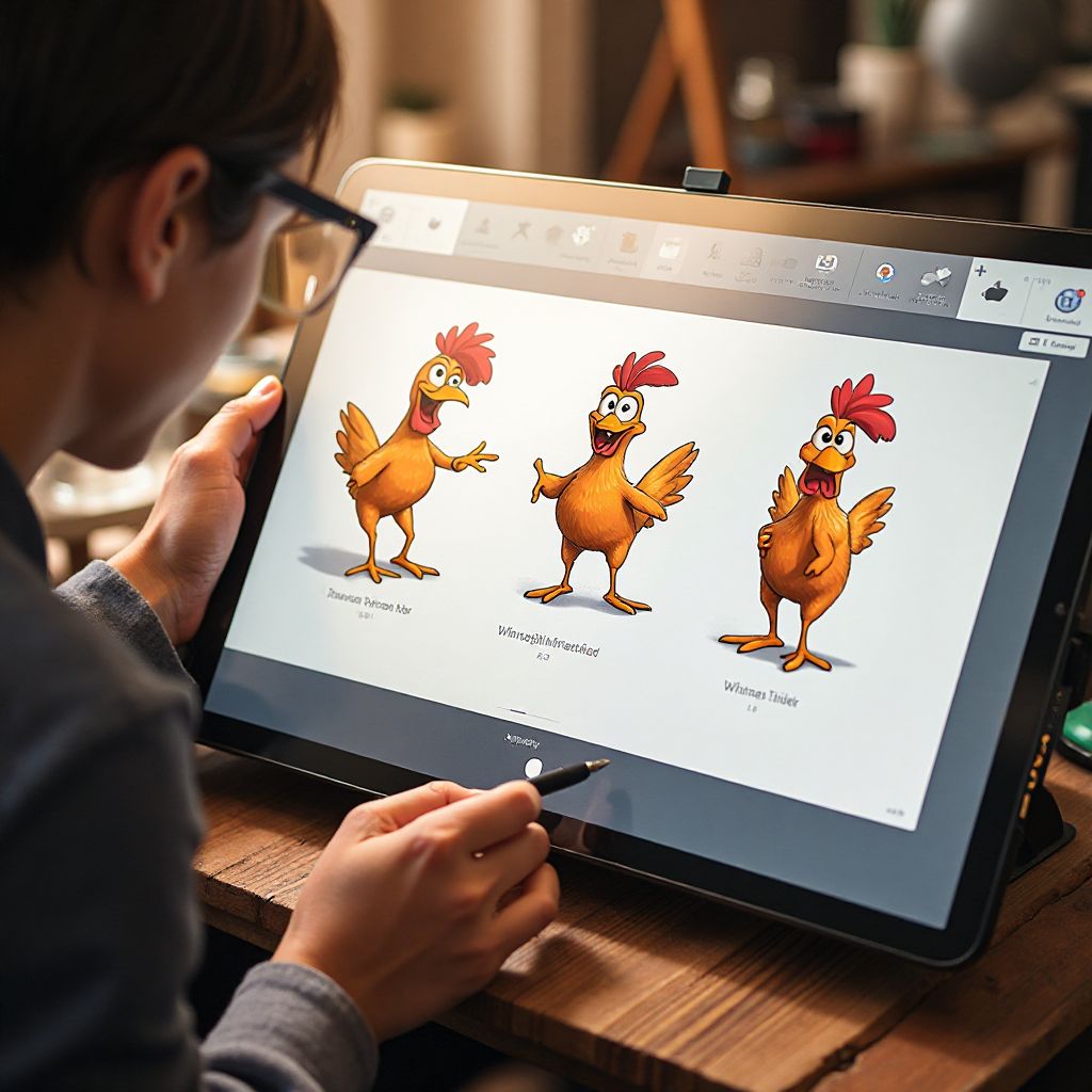 Chicken Road animation process