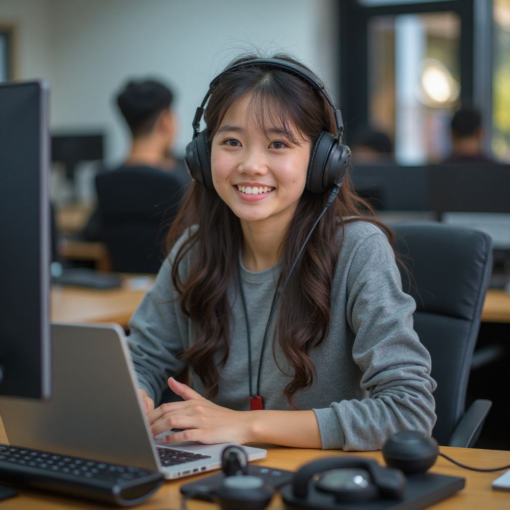 Photo of Keiko Tanaka, Game Design Student